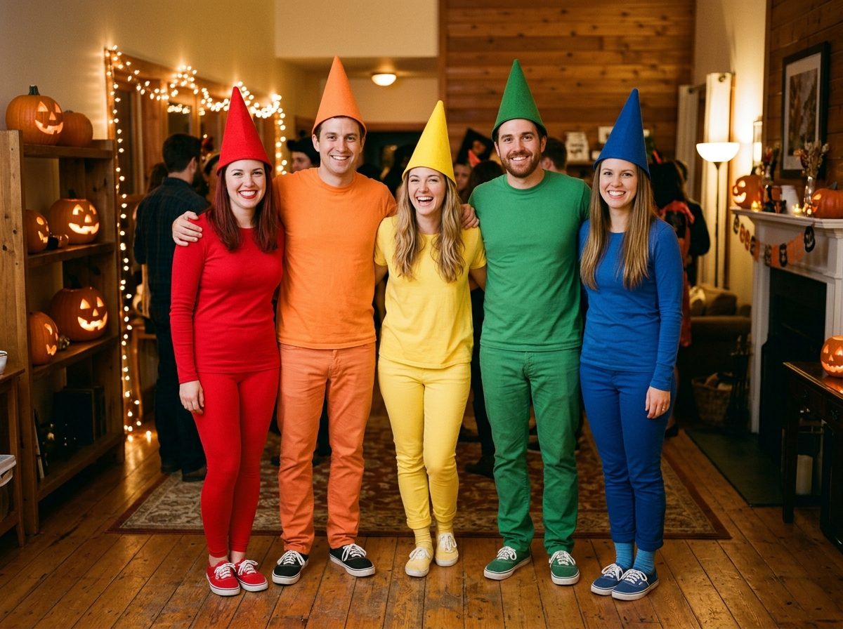 Crayon Box group Halloween costume idea