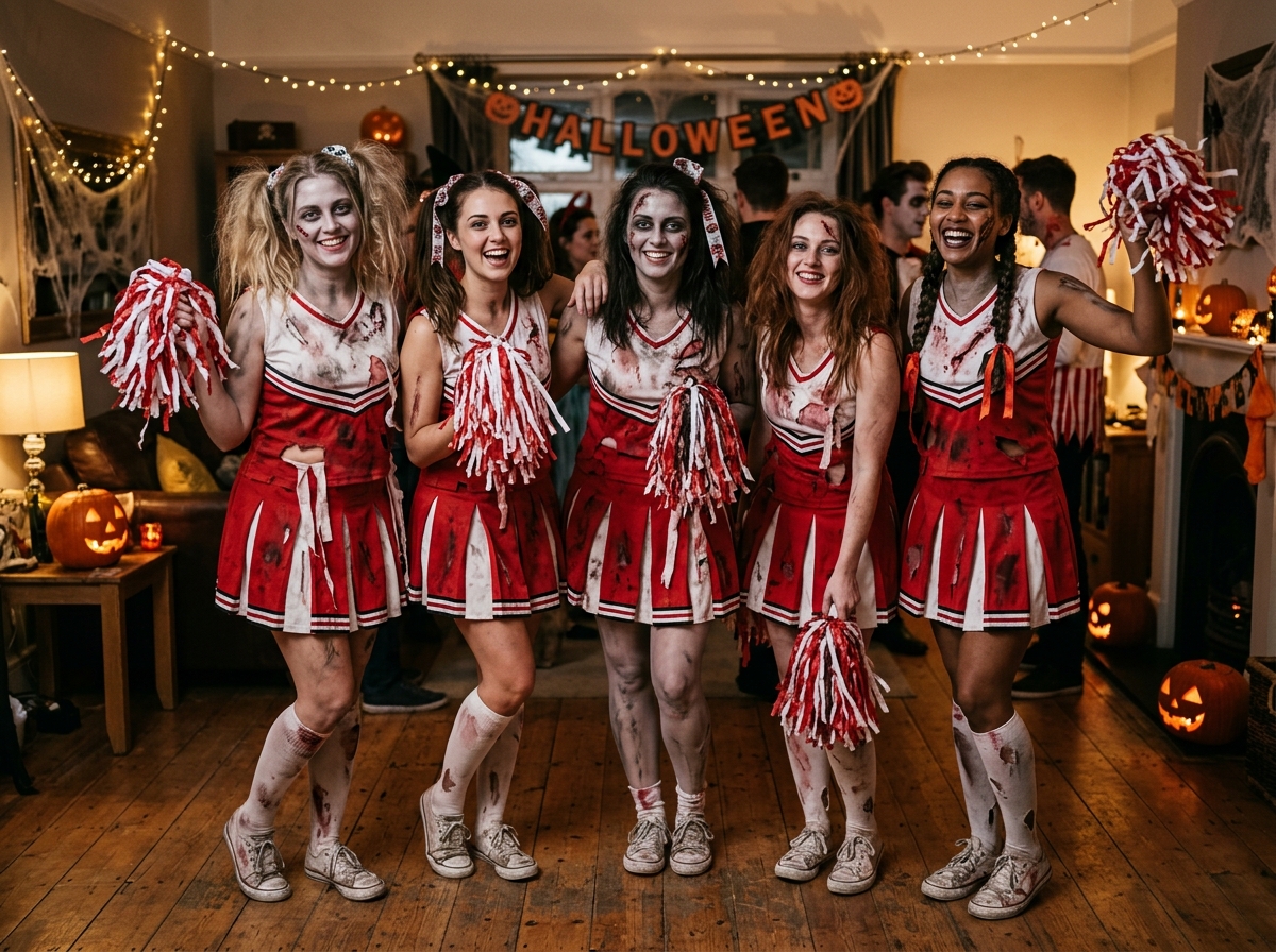 Zombie Squad group Halloween costume idea