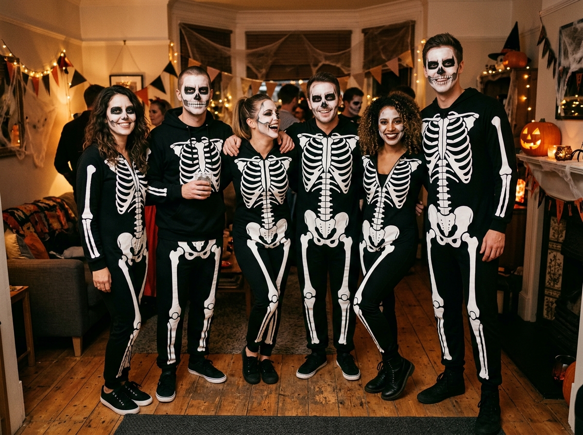 Skeleton Crew group Halloween costume idea