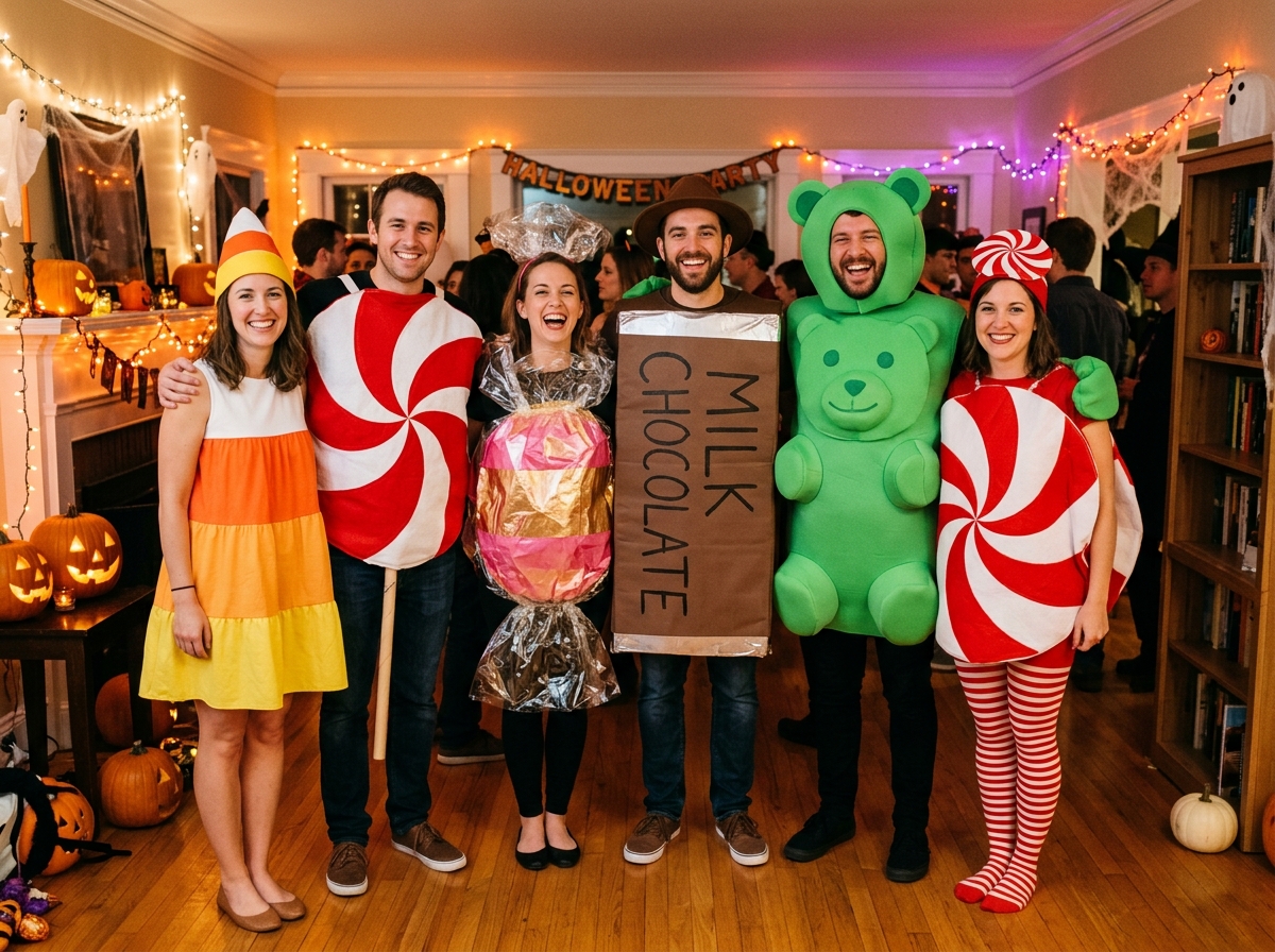 Halloween Candy group Halloween costume idea