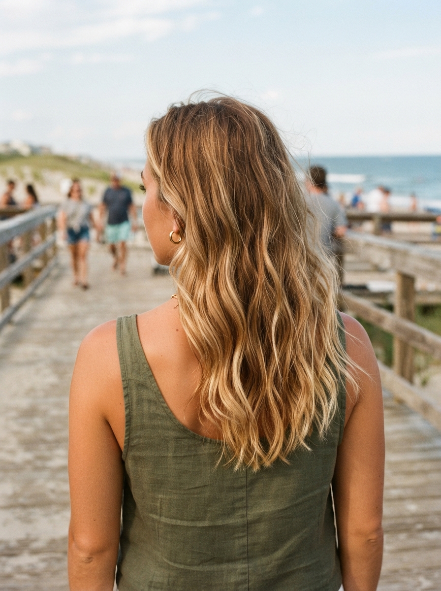 Beachy honey waves