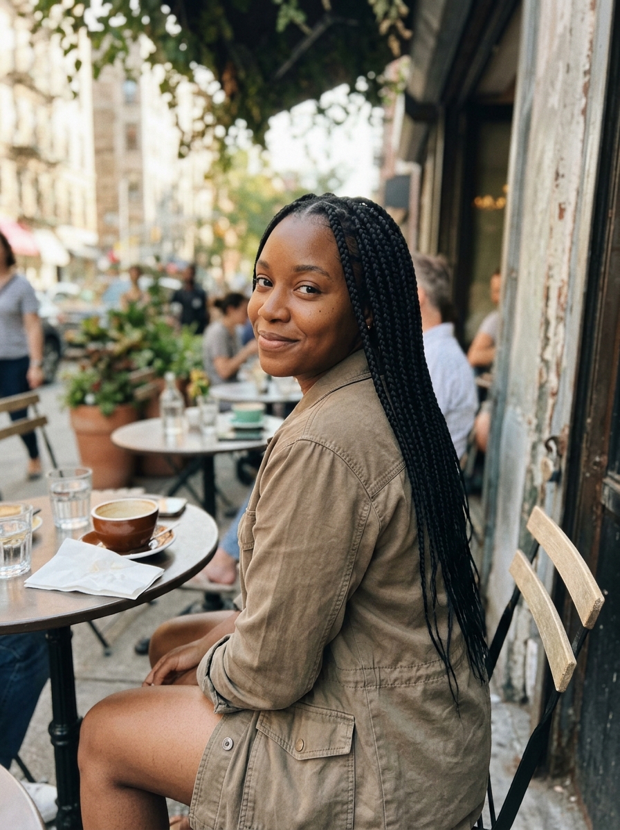 Classic Medium Knotless Braids