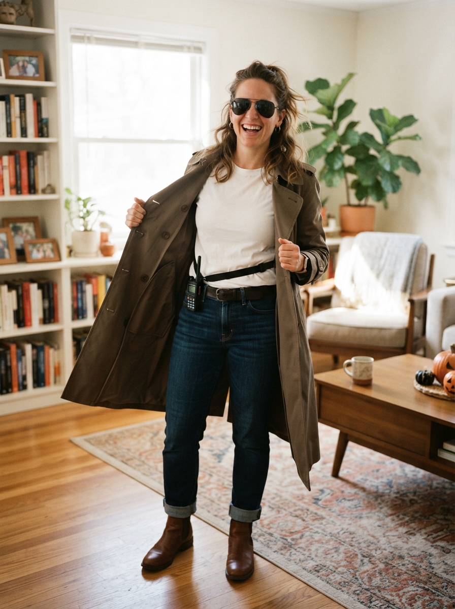 Undercover Anything ⏱ 5 minutes last-minute Halloween costume