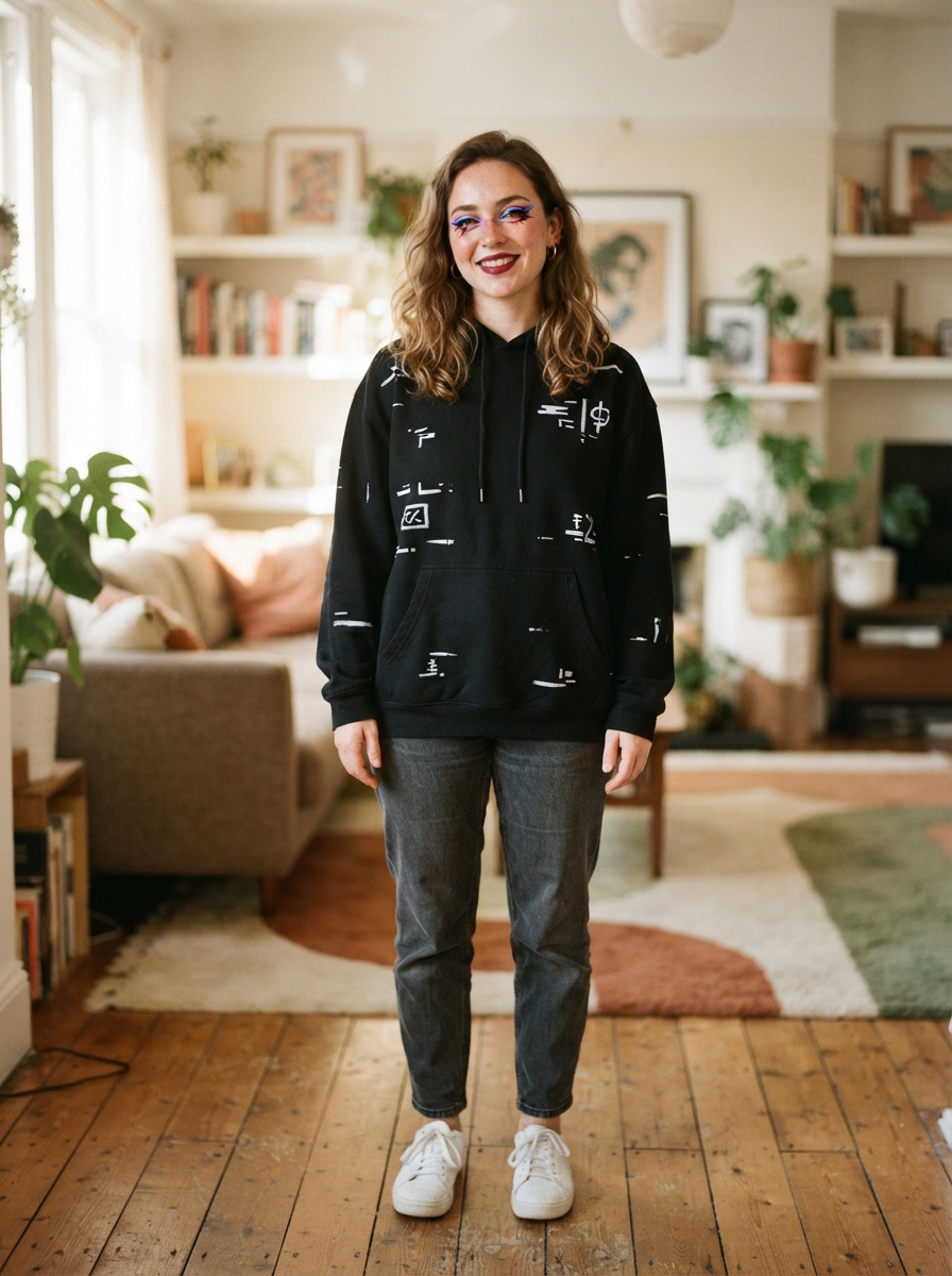 Glitch ⏱ 15 minutes last-minute Halloween costume