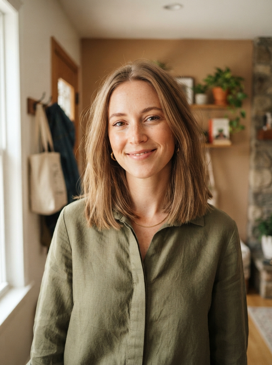 Collarbone-length lob for fine hair