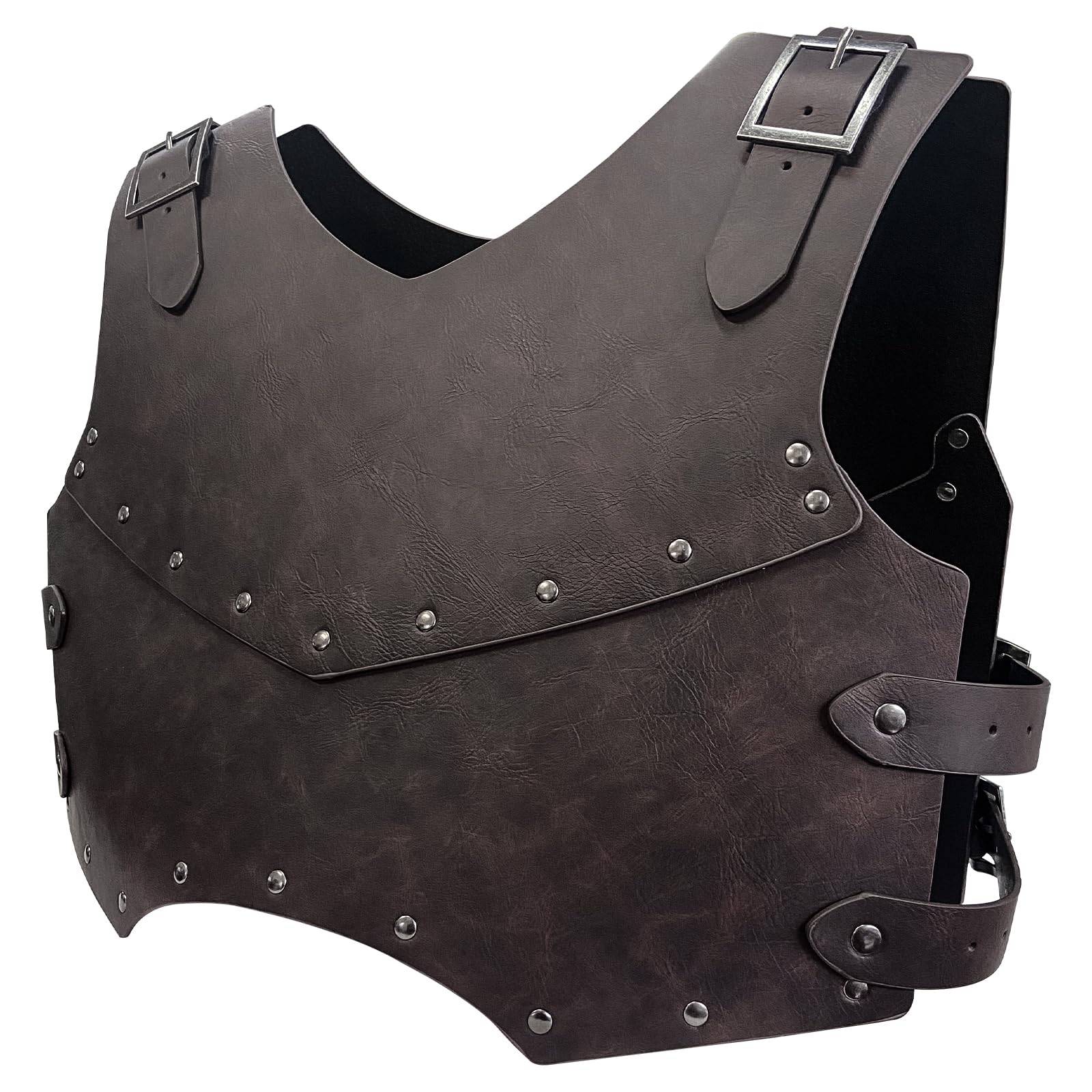 HiiFeuer Faux Leather Chest Armor