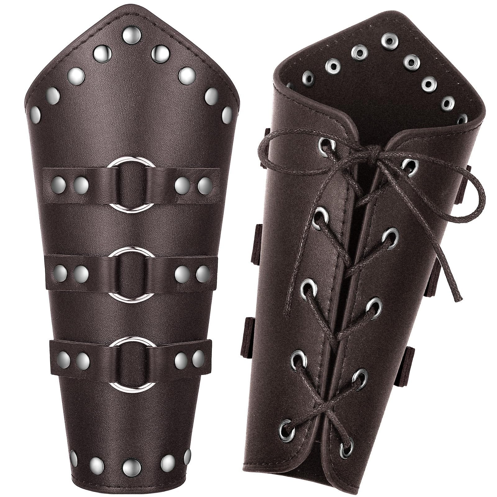 Patelai Faux Leather Arm Bracers