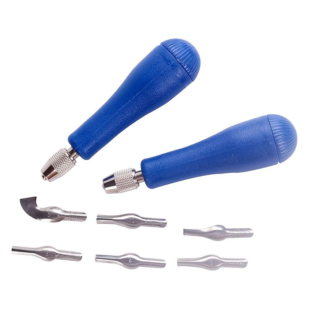 Falling in Art Craft Linoleum Block Cutters