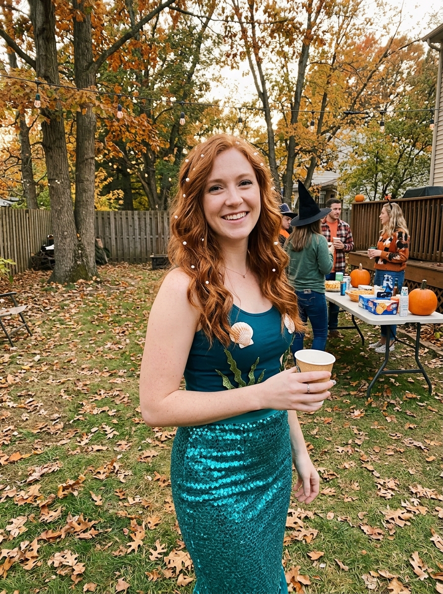 Red-Haired Mermaid
