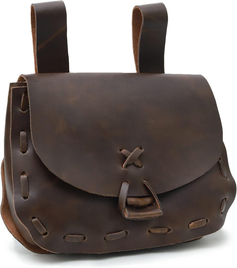 PROCOS Leather Medieval Belt Pouch