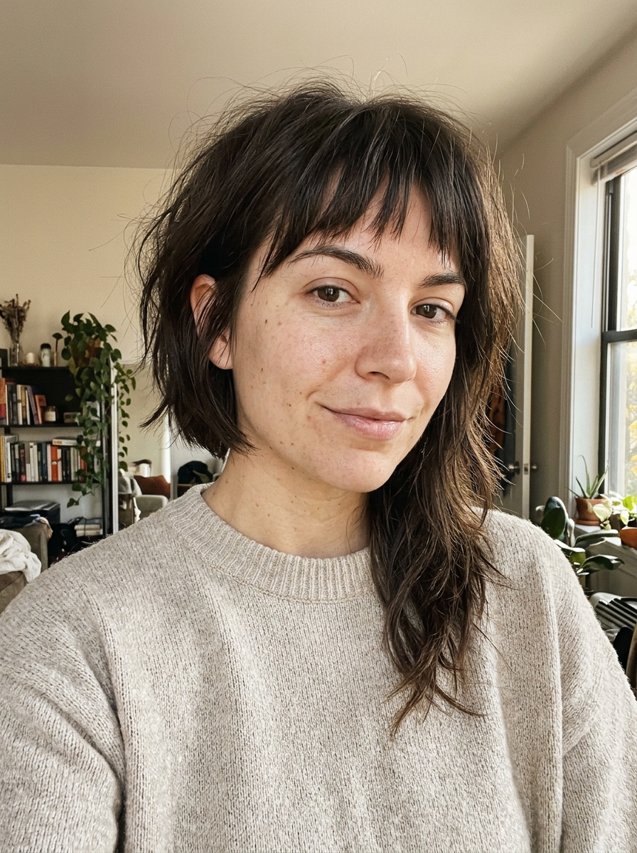 Asymmetrical Short Shag