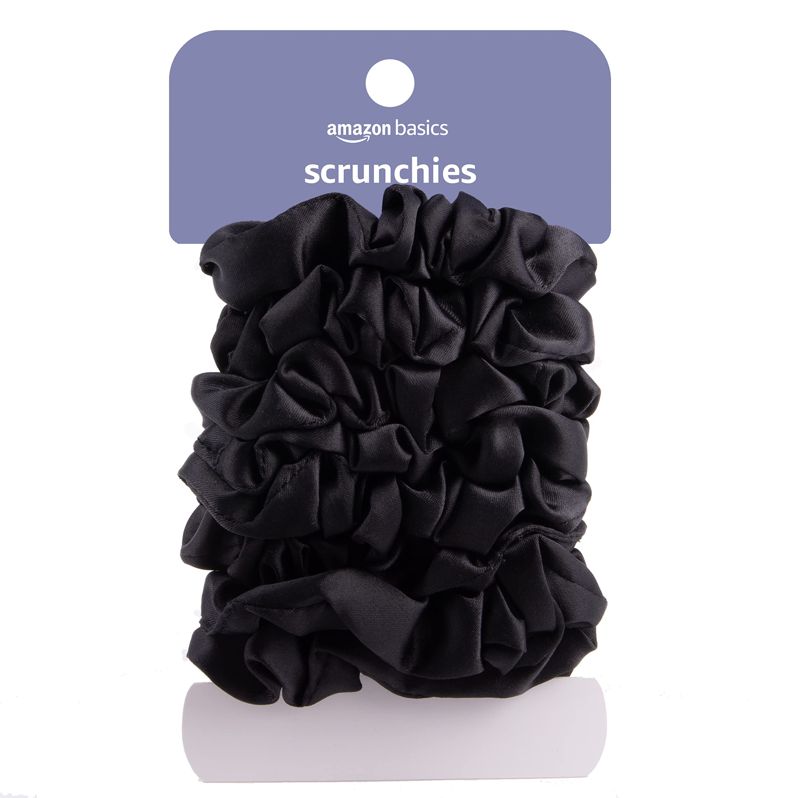 Amazon Basics Satin Scrunchies