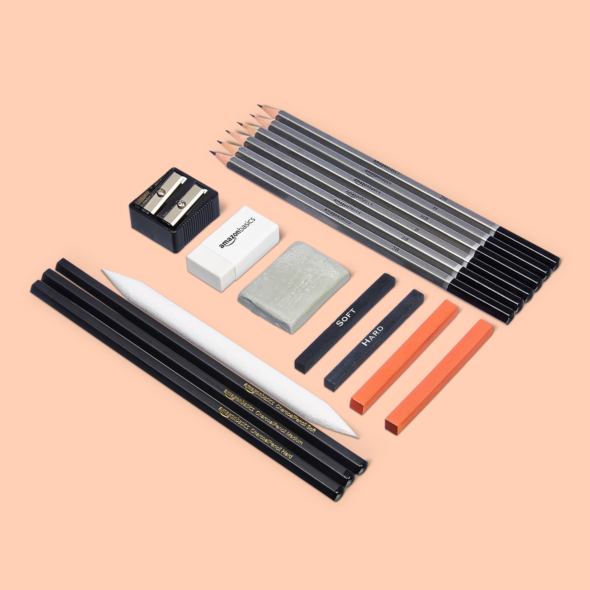 Amazon Basics Sketching and Drawing Art Set