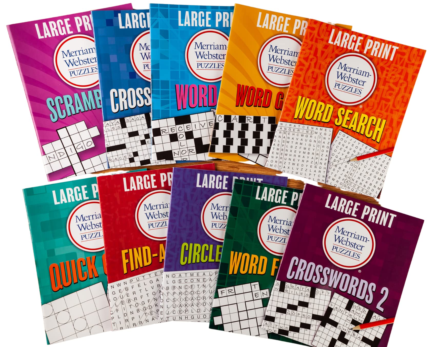 Merriam-Webster Large Print Puzzle Book