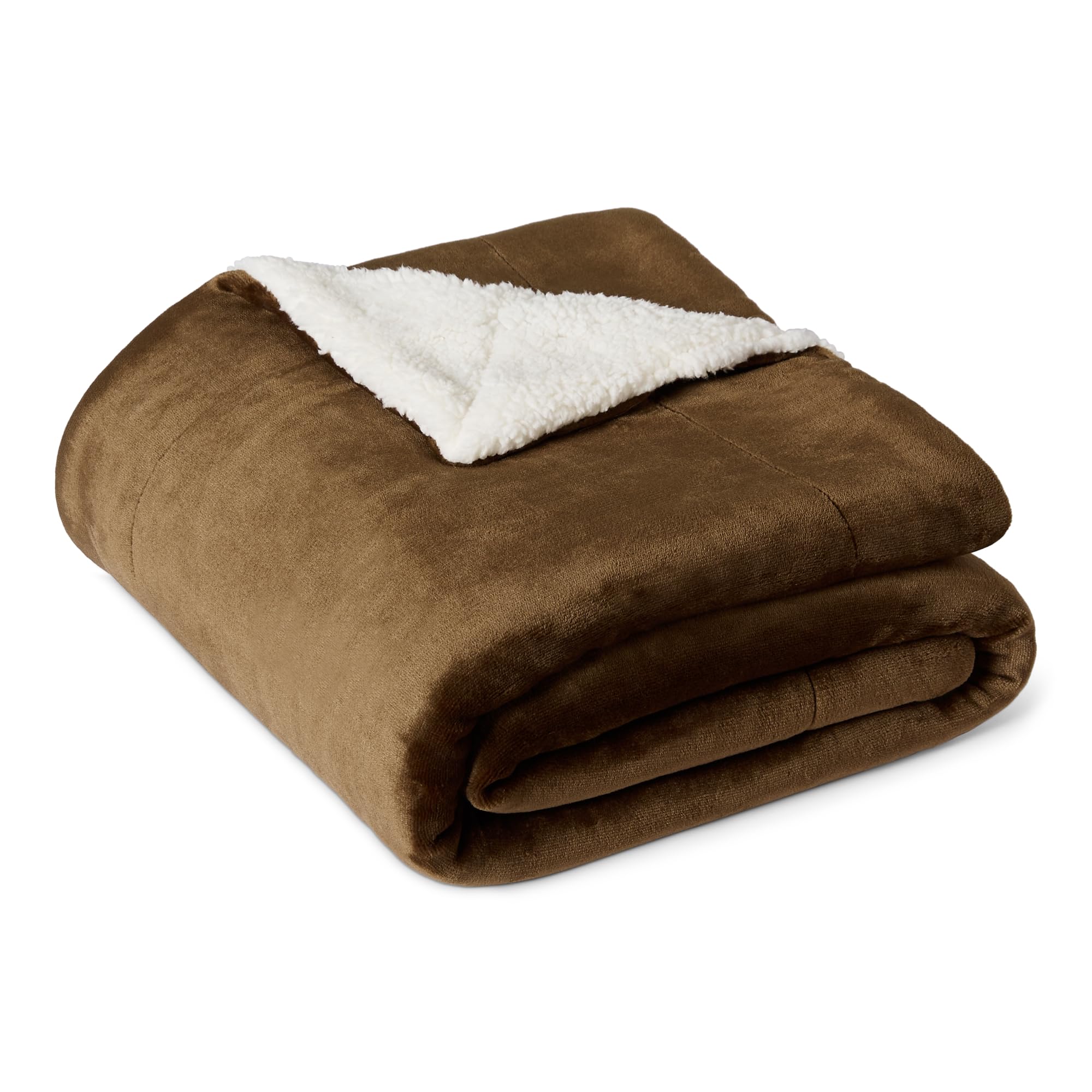 Amazon Basics Reversible Sherpa Throw