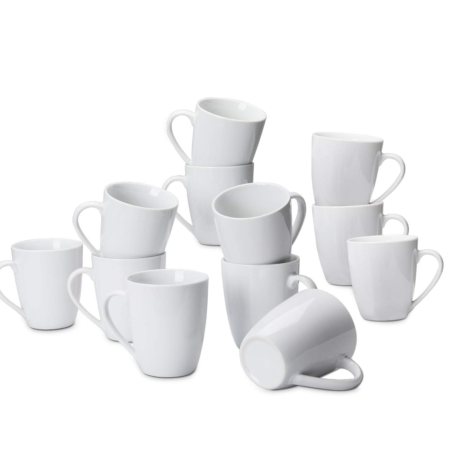 Amazon Basics Porcelain Mug Set