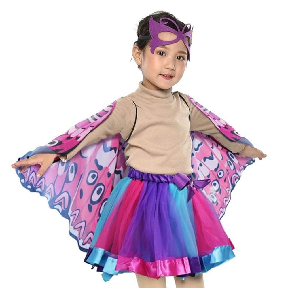 Butterfly Wings Costume with Tutu for toddlers