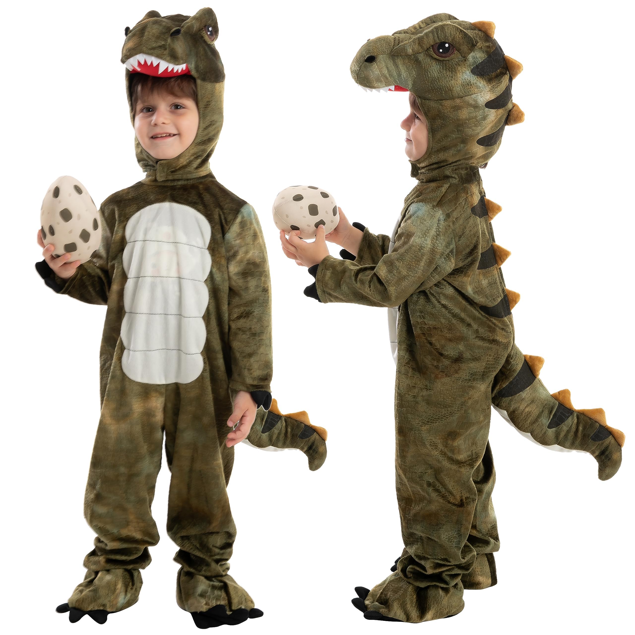 Plush T-Rex Dinosaur Costume for toddlers