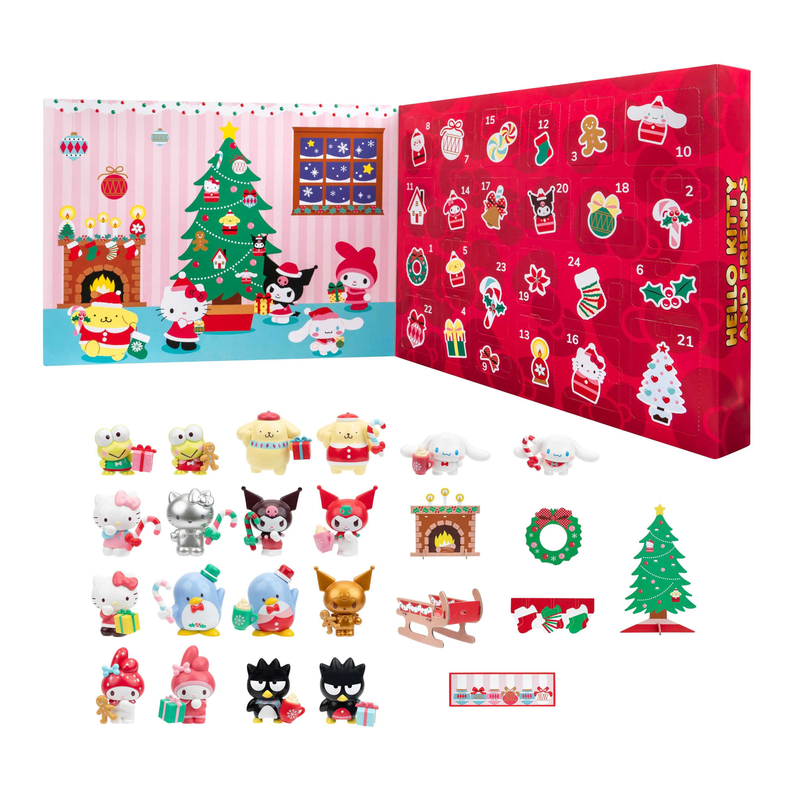 Jazwares Hello Kitty and Friends Holiday Advent Calendar