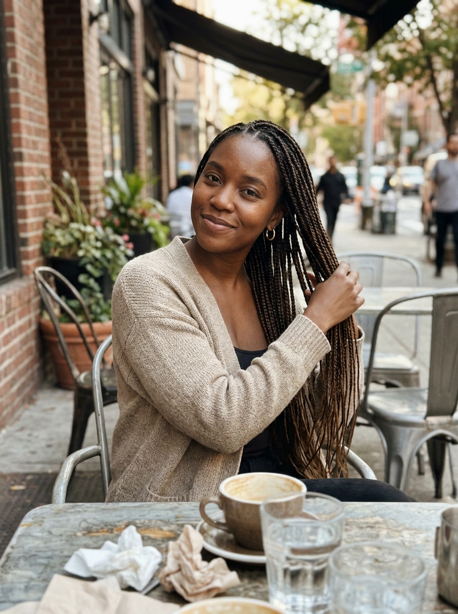 Small Knotless Braids