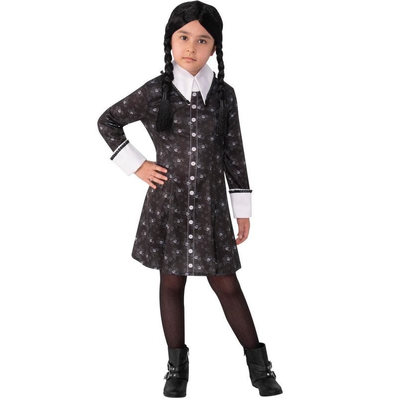 Kids’ Wednesday Costume for a Wednesday Addams costume