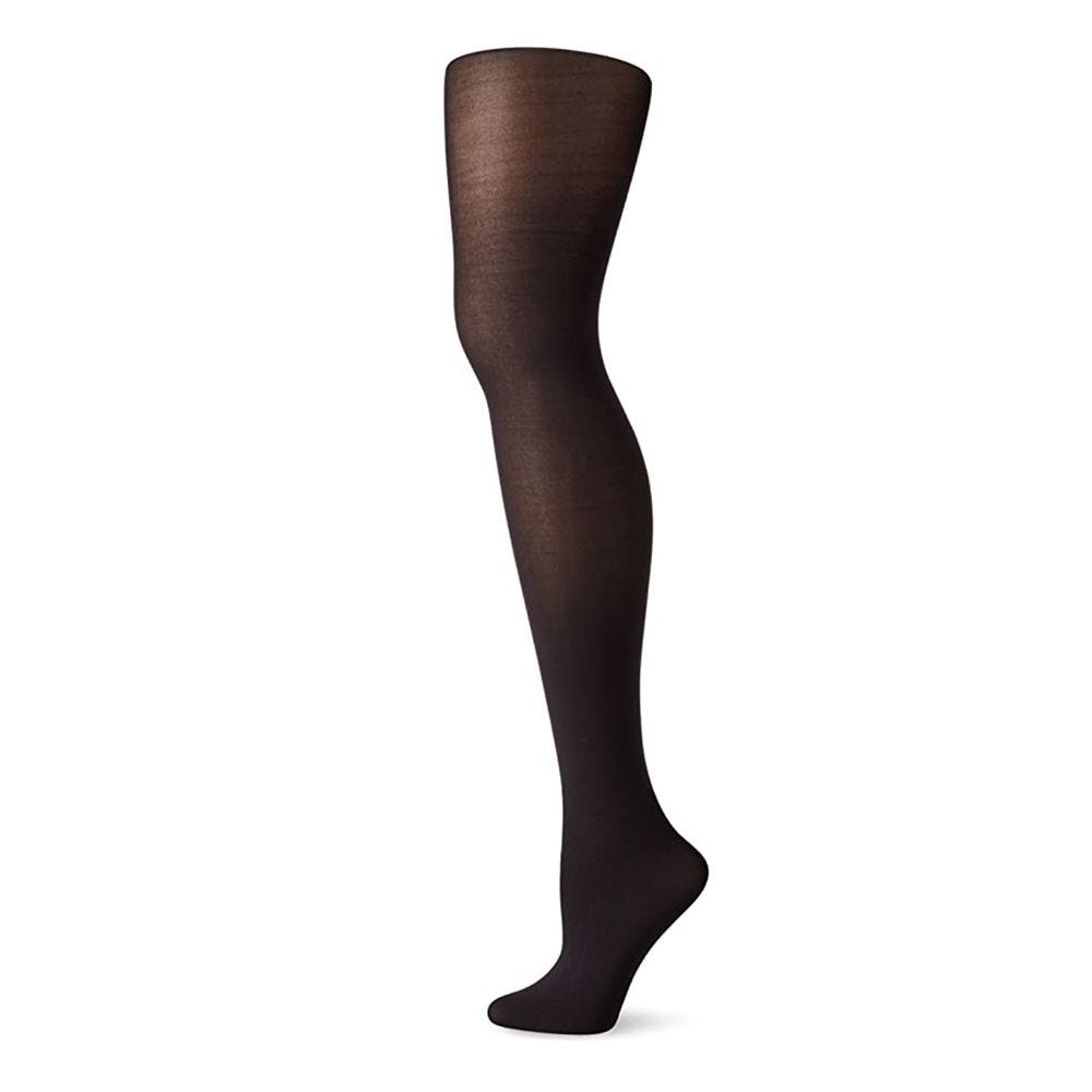 Opaque Black Tights for a Wednesday Addams costume