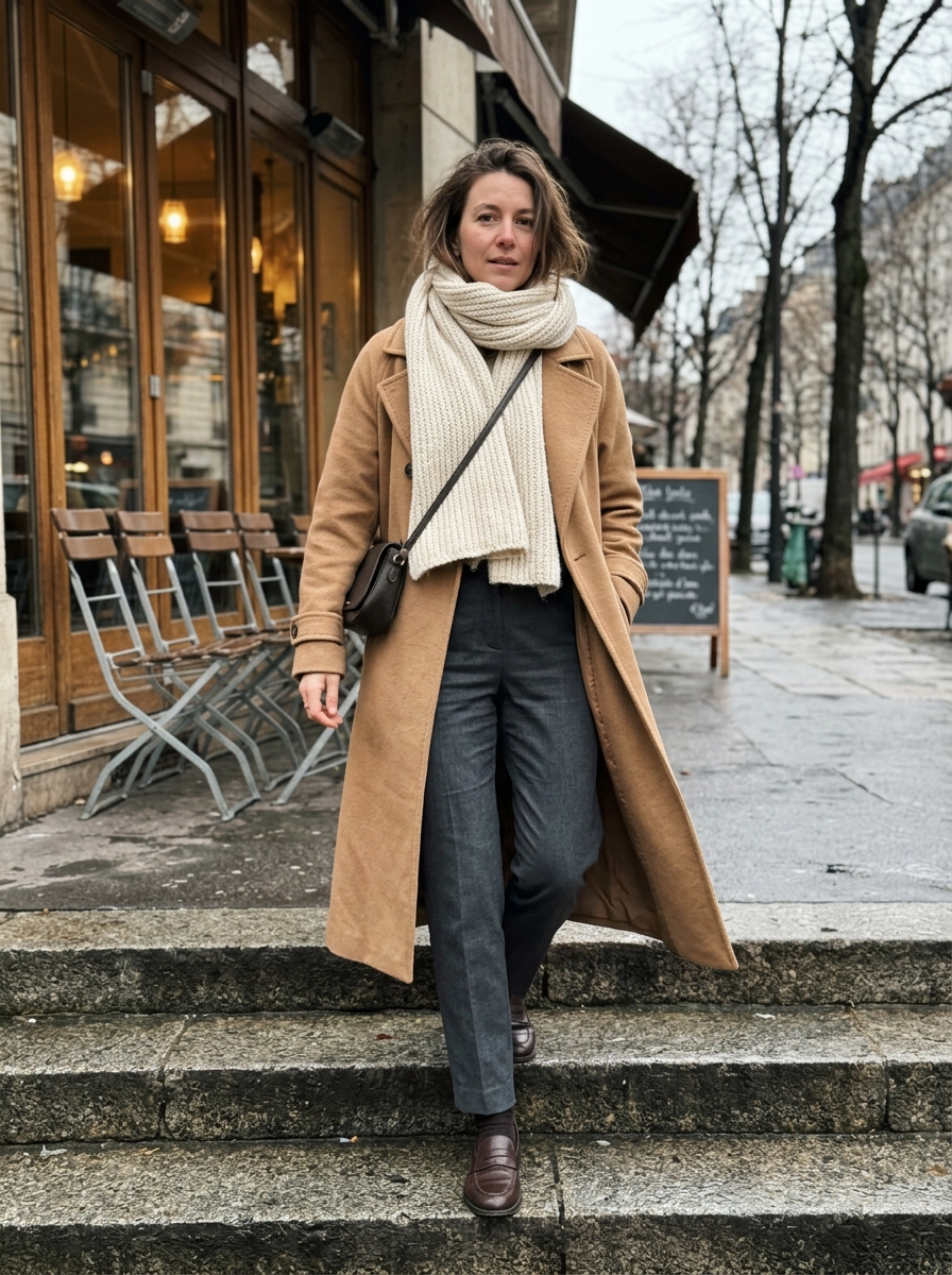 Winter lookbook look 2 - Modern Classic Minimalist