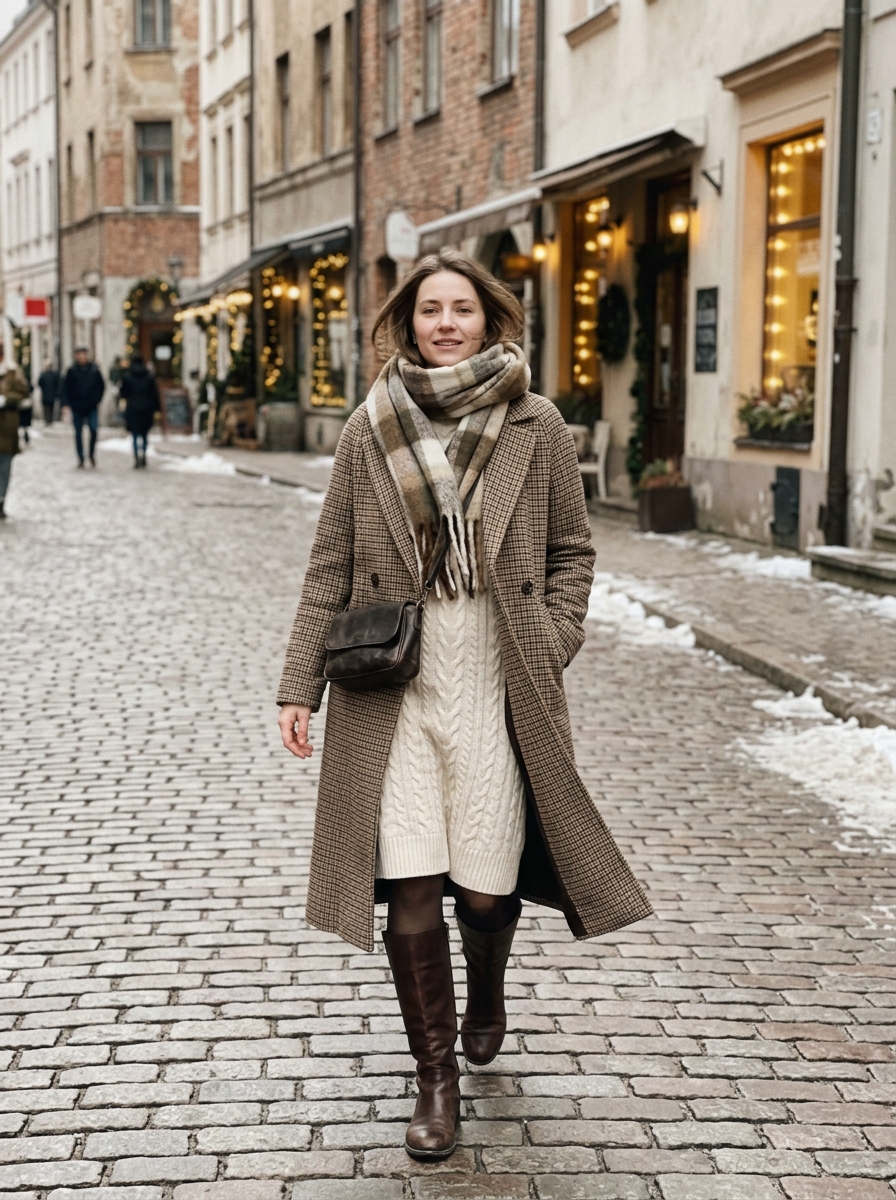 Winter lookbook look 7 - Soft Winter Romance