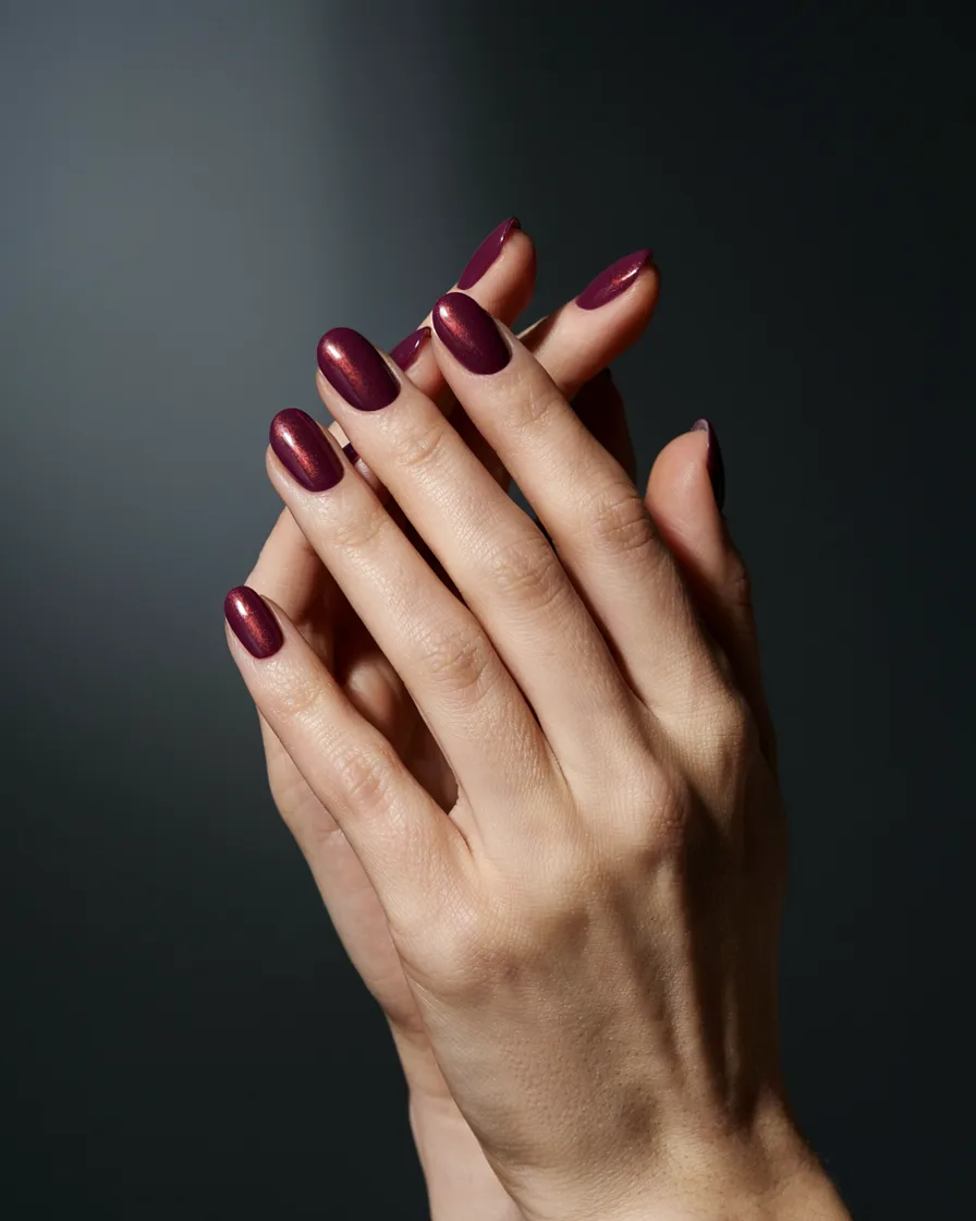 Plum Velvet - witchy nail idea