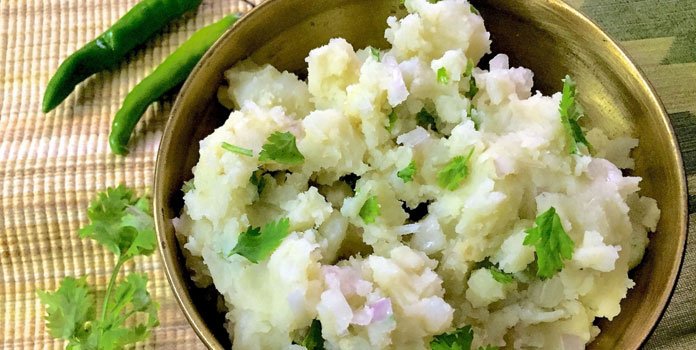 assamese Cuisine aloo pitika