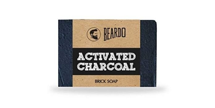 Beardo Activated Charcoal Brick Soap for Men