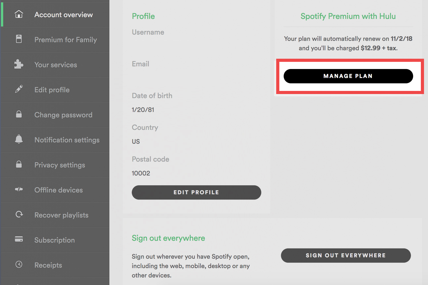 How to Deactivate Hulu from Spotify  