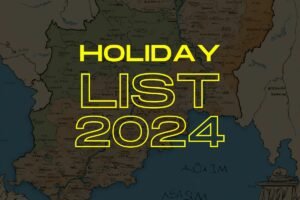 post office holiday list 2024 assam