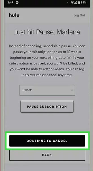Does Hulu Refund If You Cancel  