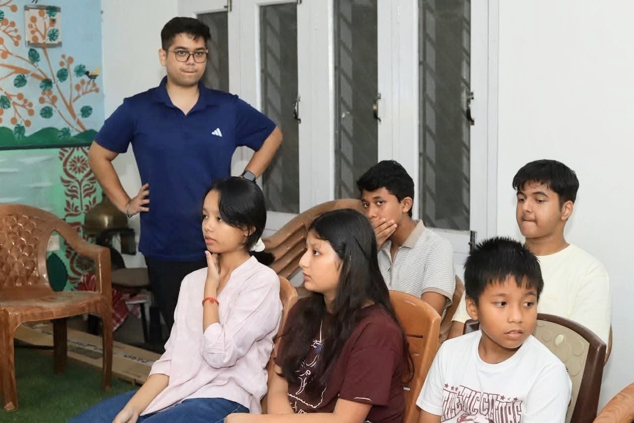Students in the audience at the Piano Kids anniversary event